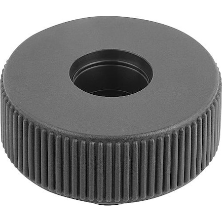 Kipp Knurled Wheels components stainless, internal thread, Style D, metric K0261.1106